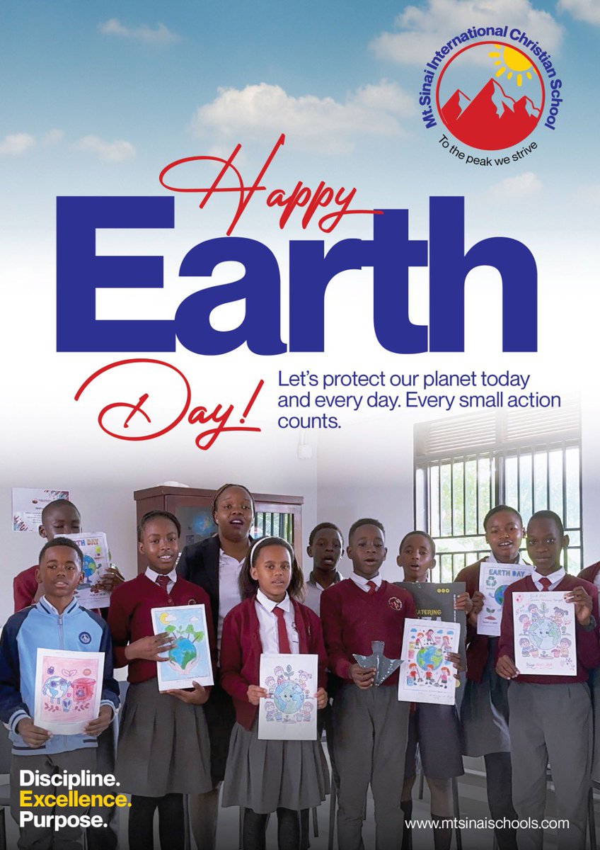 MsicsUg's tweet photo. On Earth Day, we celebrate God's masterpiece 🌿 (Genesis 1:1). And God saw that it was good.' Let's steward this beautiful world He gave us. #EarthDay #CreationCare https://t.co/srVk5nYyRn