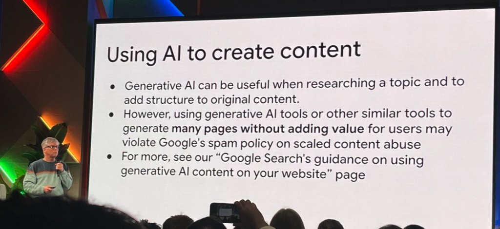 All the slides + JC's coverage. Some good nuggets here -> Google Search Central Live Toronto Slides (April 2026)

*Crawl vs. Index: “Crawled – Currently not indexed” is rarely a technical  rendering issue; it’s usually a quality signal. Google may have tried  the content and