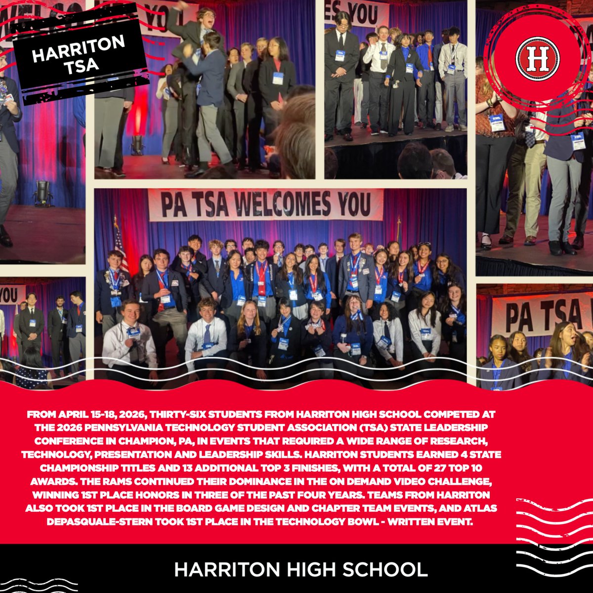 Harriton Athletic Department tweet media