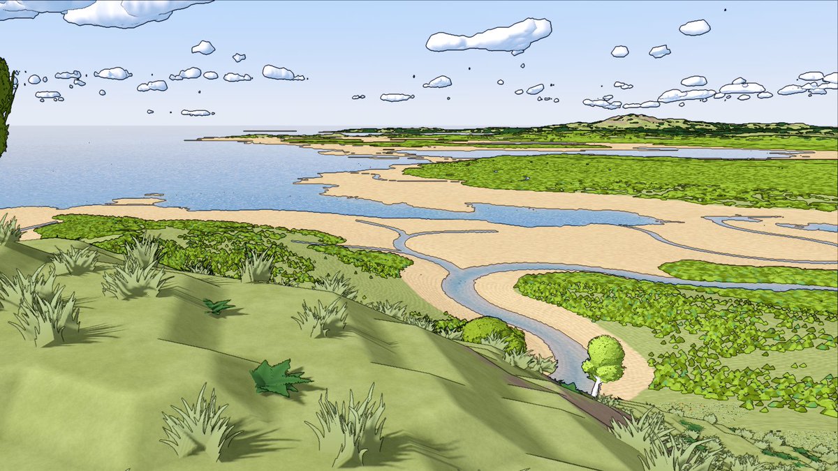 lisyarus's tweet image. Just a random screenshot, standing on a hill and looking at the shore and distant forests

#indiedev #gamedev #indiegames