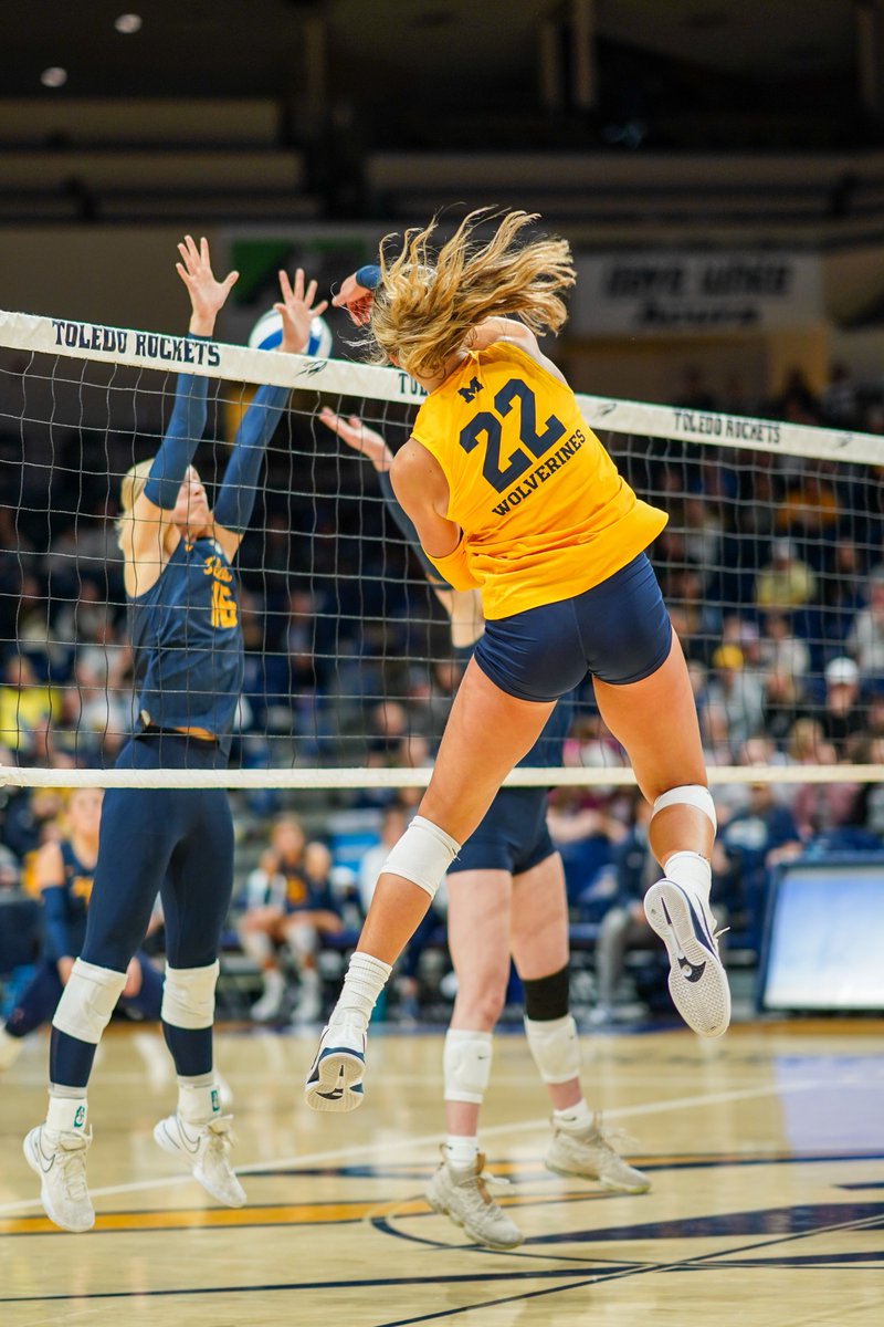 umichvball's tweet image. That's a WRAP! 

We ended our spring season on Sunday in Toledo.

#GoBlue