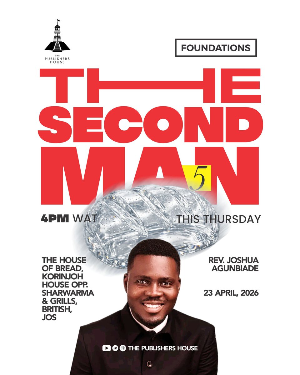 Another Thursday, another measure!

Every opportunity we have to gather before the Lord is a great privilege, and our hearts continually hunger for more🔥

The Second Man, the life-giving Spirit, calls us into the fullness of life in Him.

Service begins at 4PM. See you there! 🥳