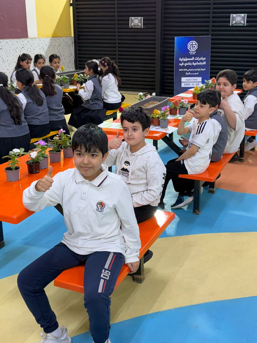 FaidClubEN's tweet photo. The Social Responsibility Department at #Faid_Club organized the “Our Land is Green” initiative in celebration of #Earth_Day 🌍.

#Faid | #Hail https://t.co/6vQWm7fZ5I