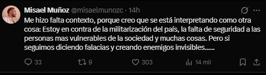 ded2792's tweet photo. @misaelmunozc Zurdo pelotudo. Te quejas de las falacias y usas una falacia contra el gobierno de Argentina. https://t.co/4OyAHW2fbR