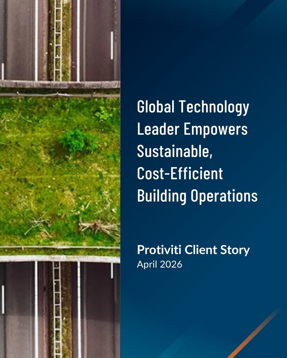 Protiviti's tweet image. #Protiviti helped a global technology leader turn fragmented sustainability efforts into a scalable ESG program, delivering carbon, water and waste roadmaps that cut operational spend by nearly 10% and achieved zero ESG reporting deficiencies. bit.ly/4mJYAsA #ESG