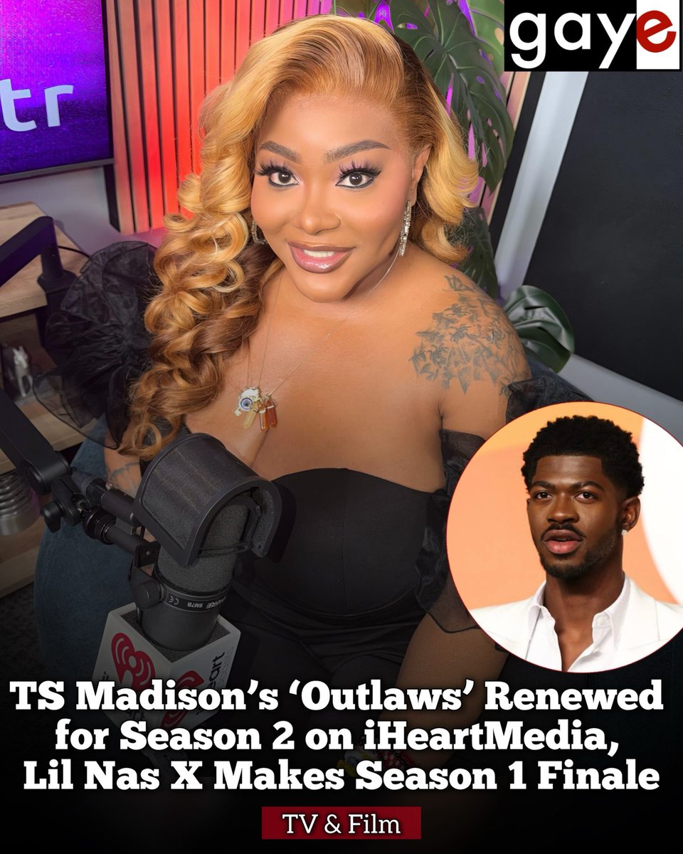 Media personality &amp; cultural icon TS Madison is officially taking another lap as her hit podcast Outlaws has been renewed for a second season, set to return April 28, 2026 on iHeartMedia’s Outspoken Podcast Network. <a href="/TsMadisonatl1/">Ts Madison</a>

The renewal arrives alongside the release of the
