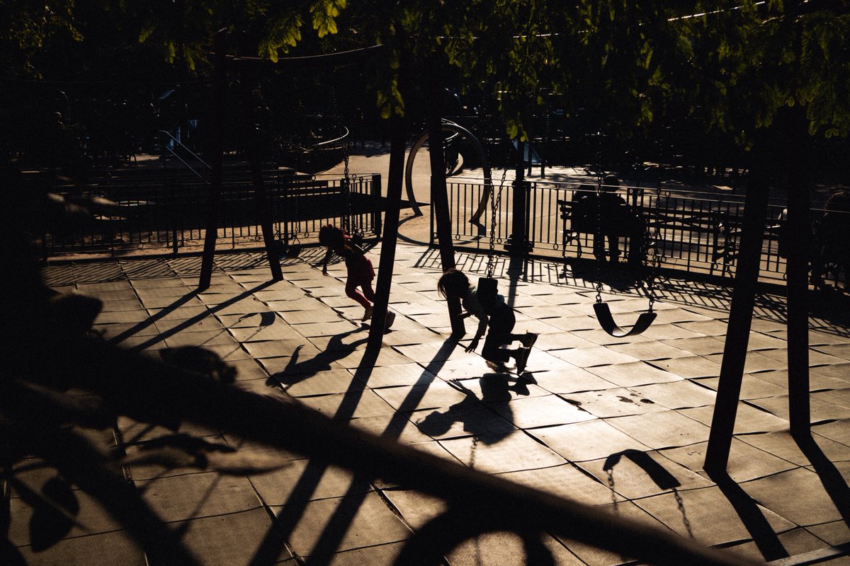 Silhouettes in New York