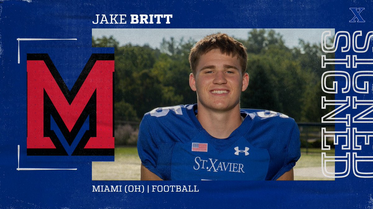 stxsports's tweet image. NSD 2026:

#2

Jake Britt - Committed to Miami University (OH) in Oxford, Ohio to play Football!

Congrats, Jake!

#GoBombers | #AMDG