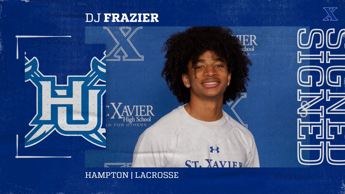 stxsports's tweet image. NSD 2026:

#3

DJ Frazier - Committed to Hampton University in Hampton, Virginia to play Lacrosse!

Congrats, DJ!

#GoBombers | #AMDG