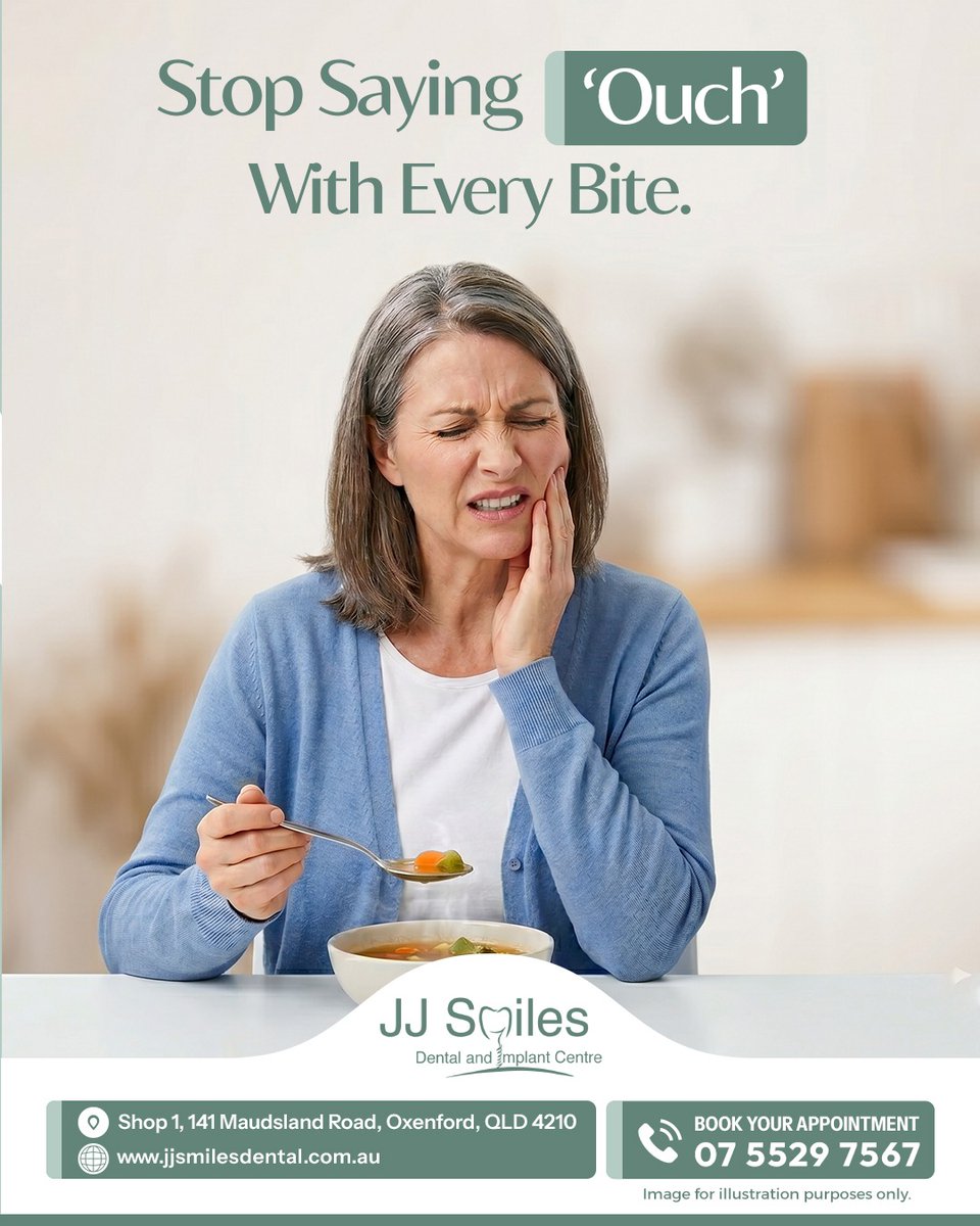 JJSmilesDental's tweet image. Tooth pain isn’t normal—don’t ignore it. At JJ Smiles Dental, expert root canal treatment removes infection, relieves pain &amp;amp; saves your natural tooth. Smile, eat &amp;amp; live comfortably again. 

Book now 📞 (07) 5529 7567 
jjsmilesdental.com.au 

#RootCanal #ToothPain