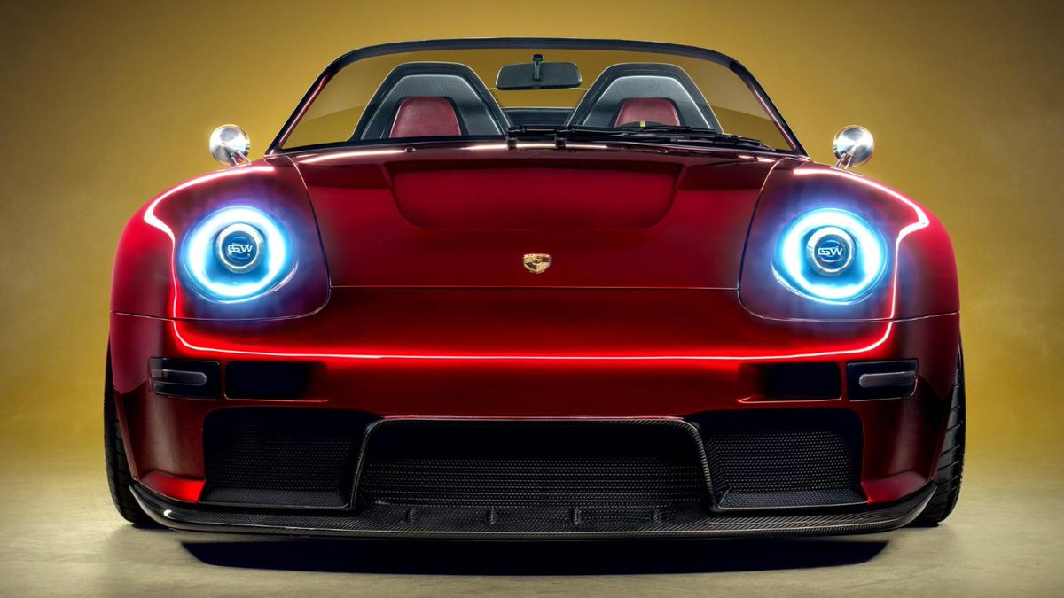 Carscoop's tweet image. The Last Gunther Werks Speedster Is Air-Cooled, 840 HP, And Looks Like Iron Man’s Personal Porsche #car #auto #cars carscoops.com/2026/04/gunthe…
