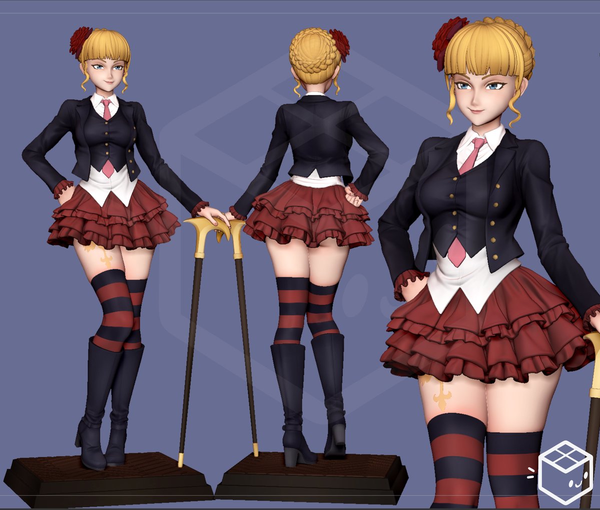 shy3d_chibi's tweet image. New WIP of Beatrice ! ( ꈍ◡ꈍ)

#3D #3DArt #WIP #ZBrush #Figure #Sculpt3D #Umineko #Beatrice #AnimeFigure