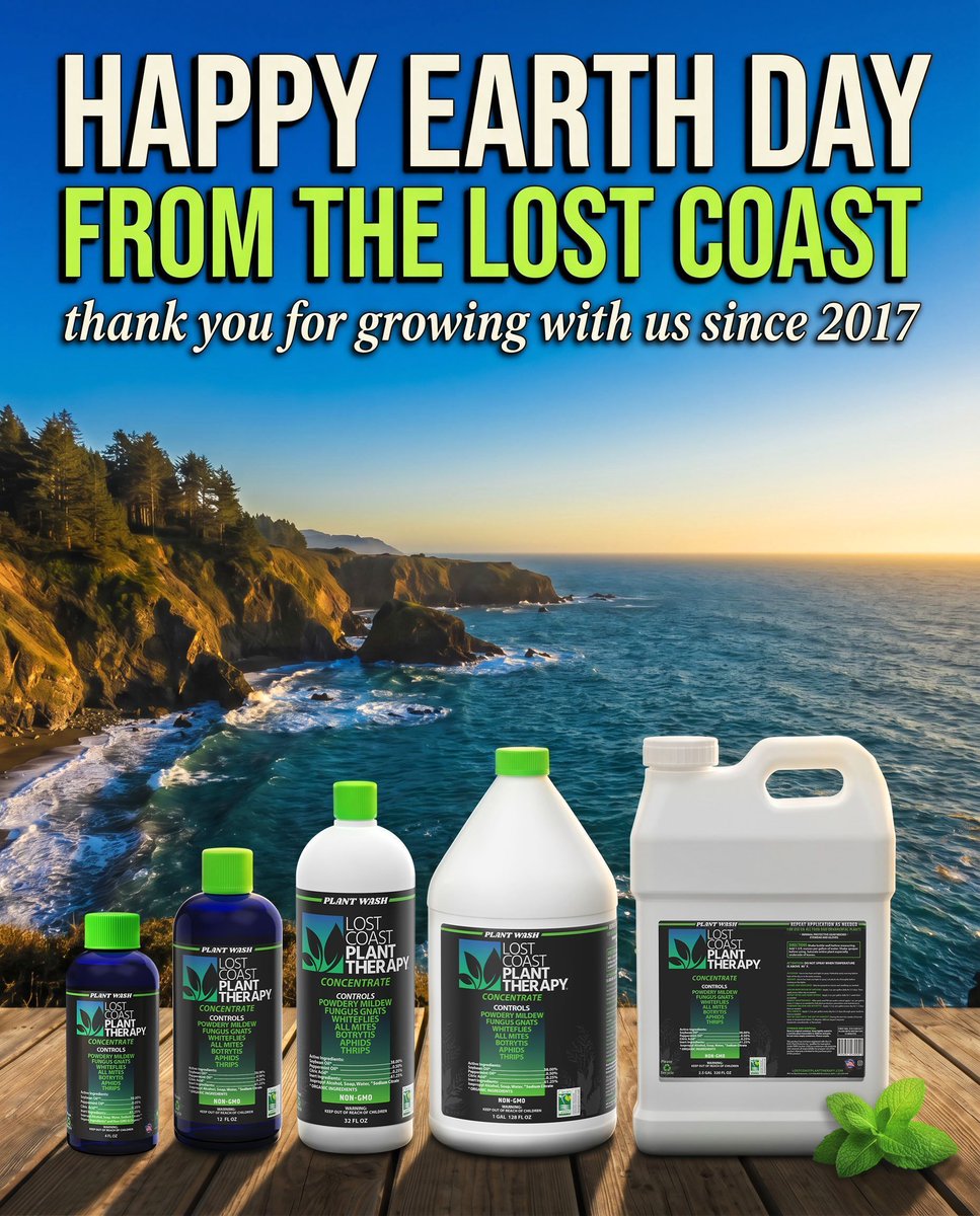 40% OFF SALE ON ALL SIZES UNTIL MAY 1ST! Happy Earth Day from the Lost Coast 🌎

Nine years ago, we set out to prove something simple. You shouldn’t have to choose between protecting your plants and protecting the planet.

A lot of people were used to the idea that harsh