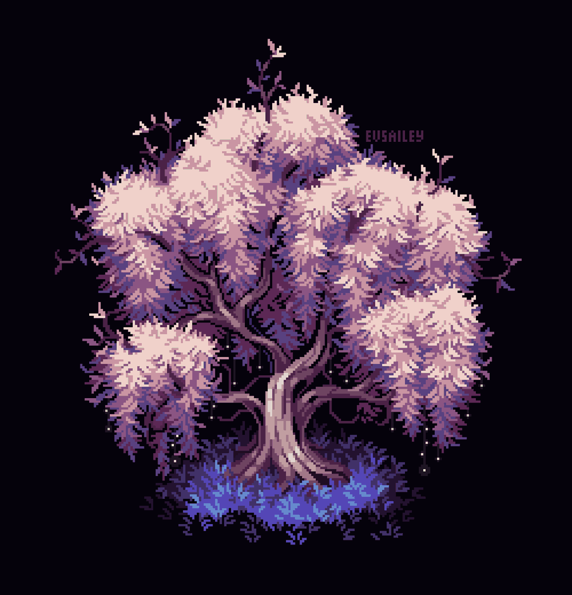 evsailey's tweet image. 🍂✨💜

#pixelart