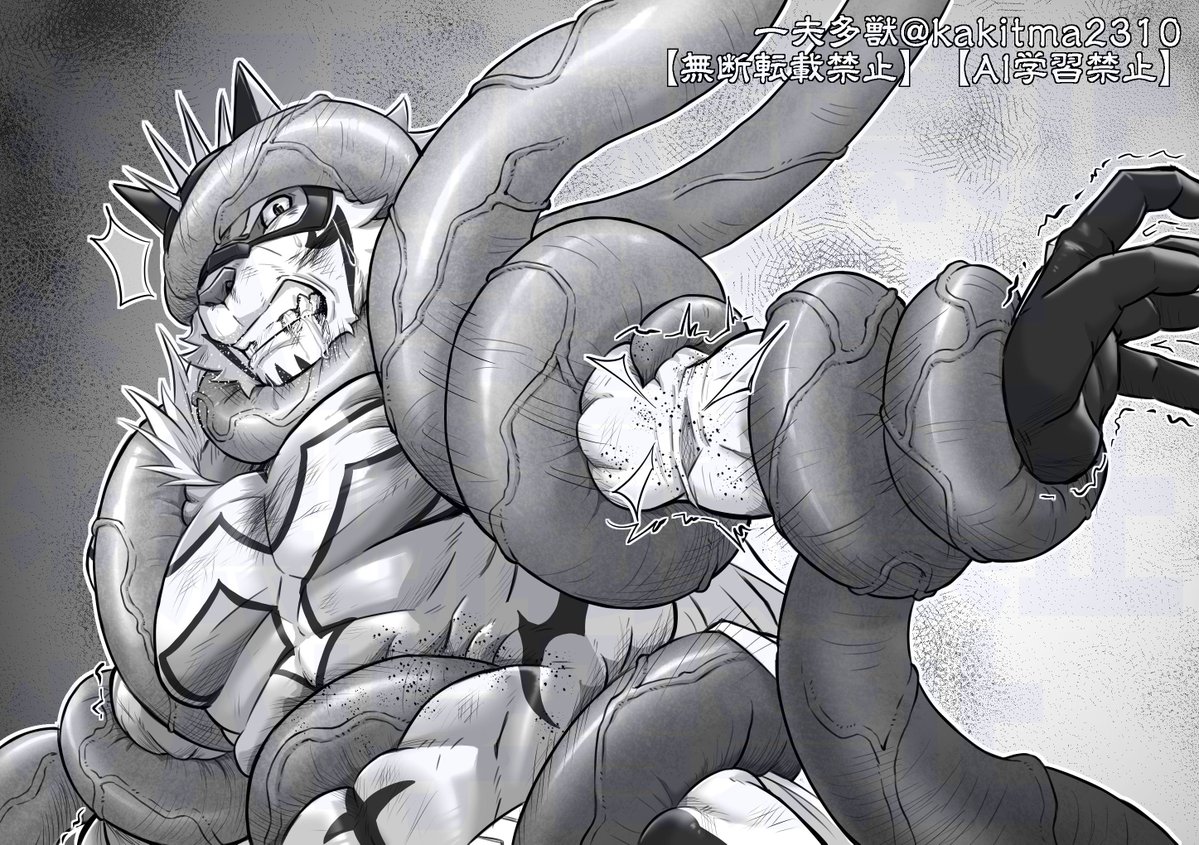 触手に攻められるラ⚡️キ
(警告つけ忘れてたので載せ直し)
(いいねやRTやリプくれた方、申し訳ございません)