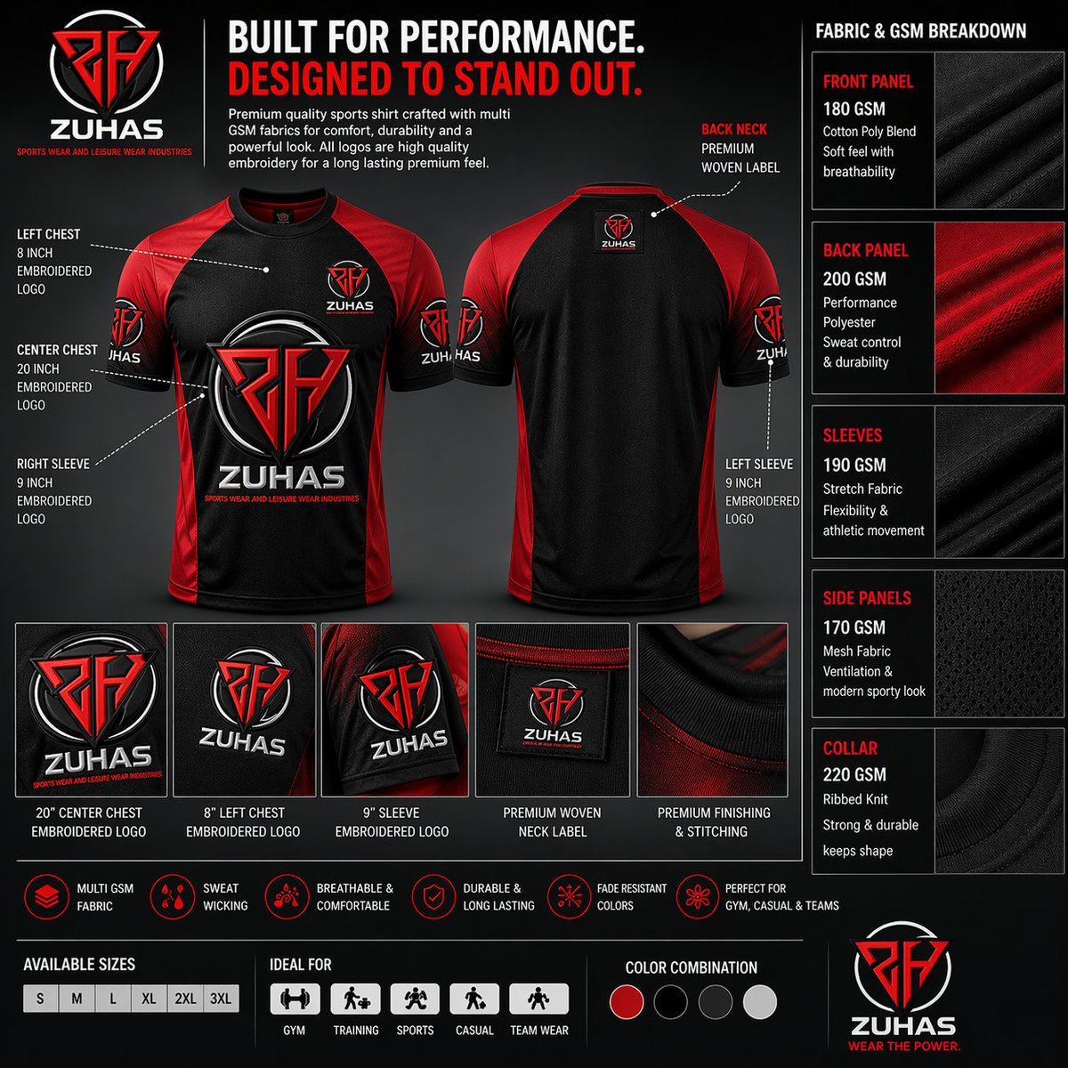 ZUHASINDUSTRIES's tweet image. Sports Wear and Leisure Wear Industries 
Timely delivered worlds wide 
24/7 service no excuse 
Primum Quality 
Msg inbox me
#gymwear #sportswear #athleisure #activewear #fitnesswear
#streetwear #menswear #gymoutfit #fitnessstyle #workoutgear
#athleticwear #fitstyle #performancew