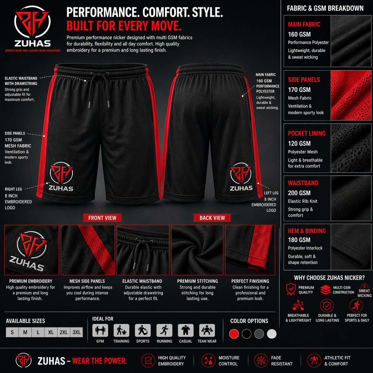 ZUHASINDUSTRIES's tweet image. Sports Wear and Leisure Wear Industries 
Timely delivered worlds wide 
24/7 service no excuse 
Primum Quality 
Msg inbox me
#gymwear #sportswear #athleisure #activewear #fitnesswear
#streetwear #menswear #gymoutfit #fitnessstyle #workoutgear
#athleticwear #fitstyle #performancew