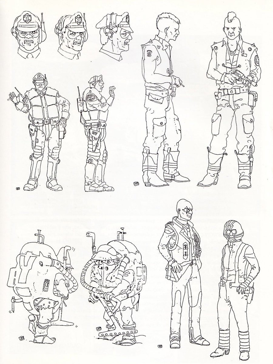 The Argentine Juan Giménez was the one who shaped the visual identity of “Harry Canyon” within Heavy Metal, handling everything from the framing to the city itself: a chaotic future New York, loaded with neon, grime, and technology, conceived more from intuition and European