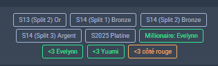 Saphirowl's tweet photo. @drewlevin How the hell after 6 0 (sixty) Duoq with 2 fresh accounts obviously smurfing this eve can be 1k LPs above her all time peak getting obviously boosted and ur systeme didnt ban her yet ? https://t.co/kFYp2GAmgZ