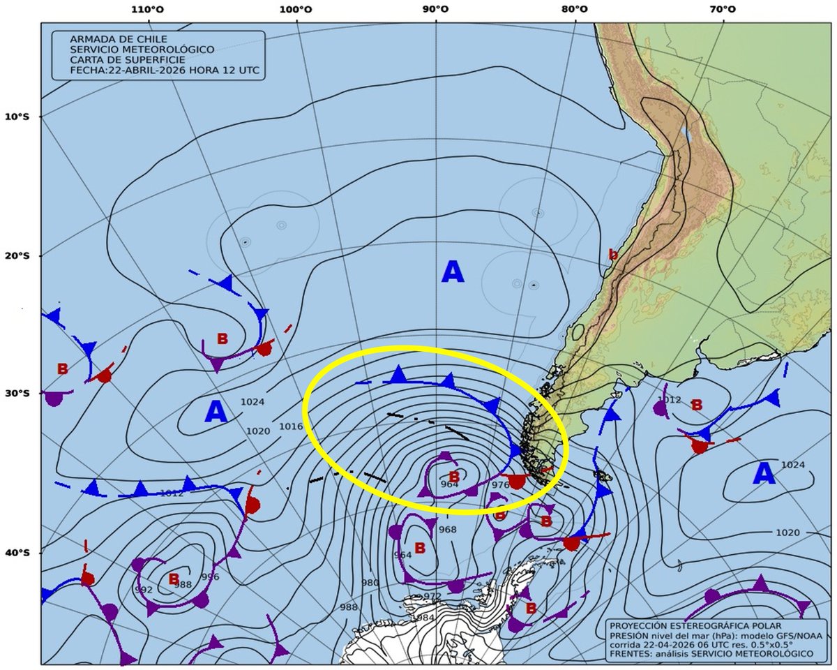 Centro Zonal de Meteorología Marina Puerto Montt tweet media