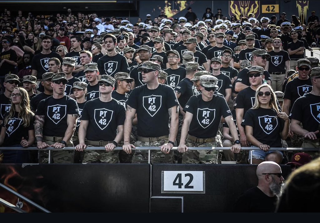 PhotoSilvas's tweet photo. The legacy will NEVER be forgotten! 

#RIP42 
#PatTillman https://t.co/Kmamp6lcLP