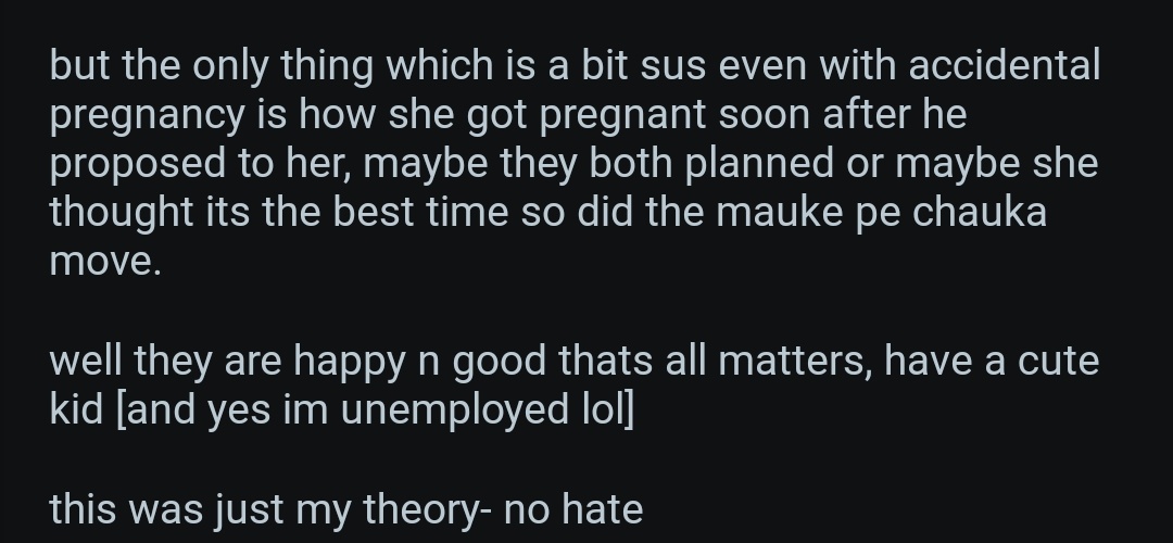 Imagine saying all of this in 2026 🤢 and then having the audacity to play the victim card and blame alia fans for going below the belt when they're no different and this is how their misogynistic a## functions lol typical cringen behavior