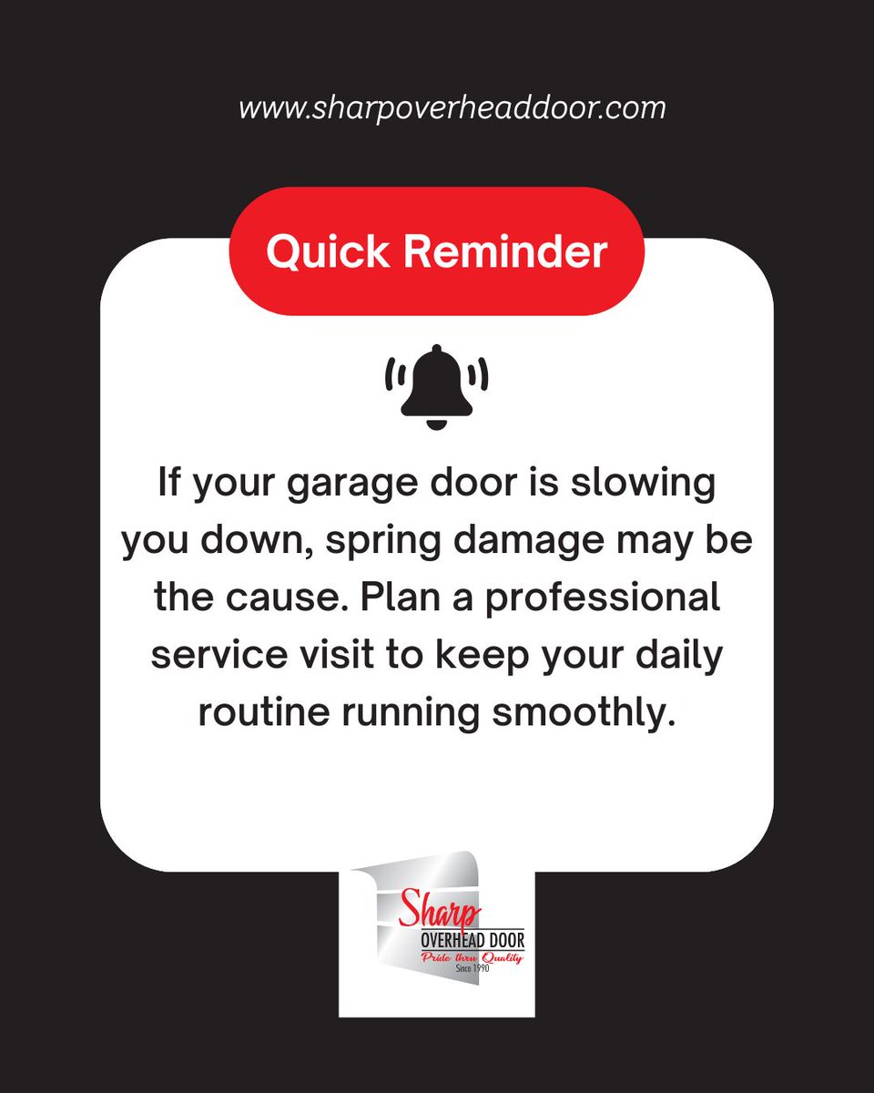 Sharp Overhead Door Service tweet media