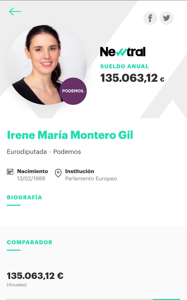 Gallo_fin0's tweet photo. @IreneMontero Está tía habla como si ella no fuese millonaria. Habla como si se levantará todas las mañanas a las 5 de la mañana con una nevera y volviera a su casa a las 8 de la tarde. Habla como si fuese una obrera y no ha cogido un pico ni una pala en tu vida. https://t.co/UFiE3W0okV