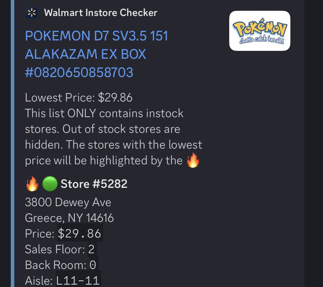 Pokémon Deals, Restock and Alerts tweet media