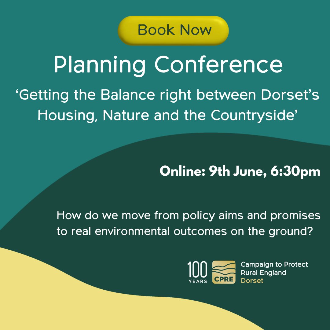 Dorset CPRE - Campaign to Protect Rural England tweet media