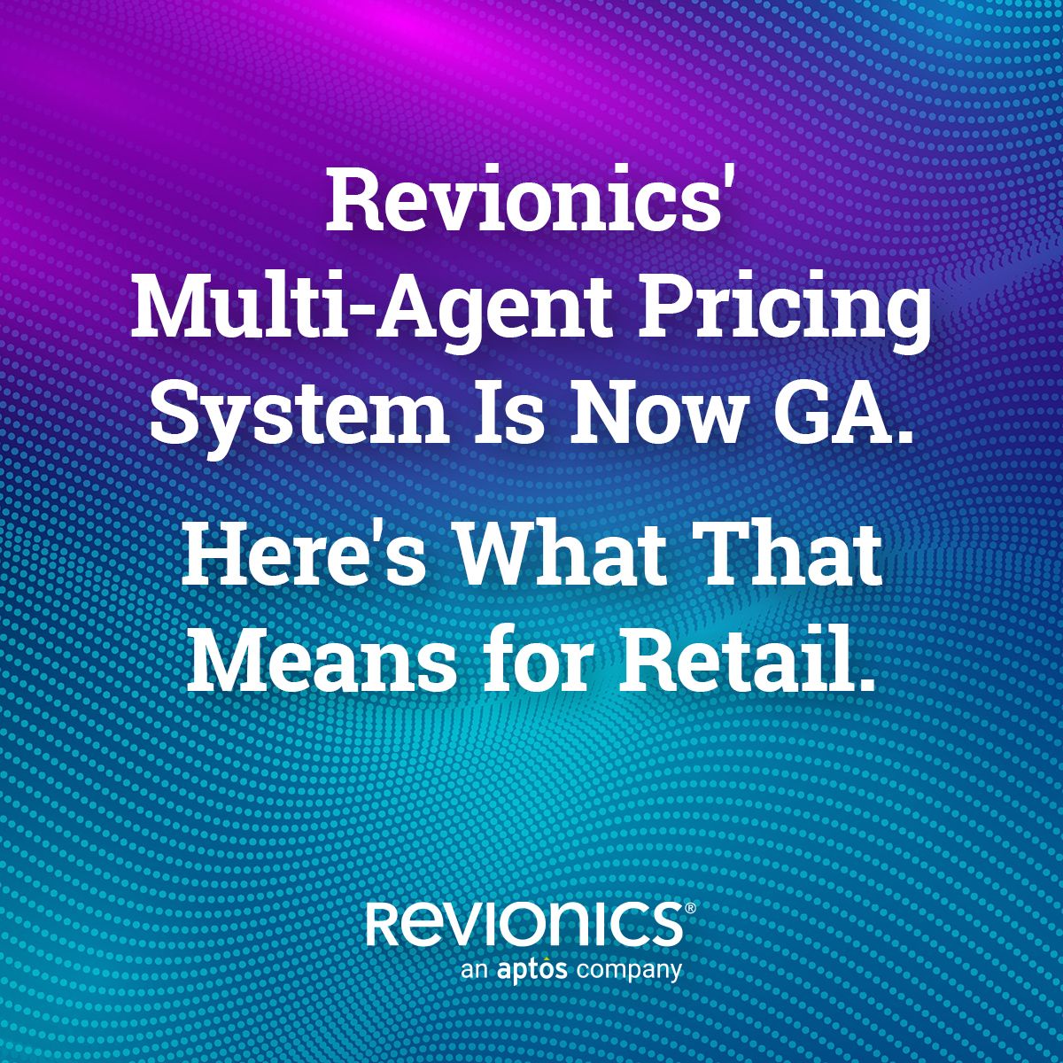 Revionics, an Aptos Company tweet media