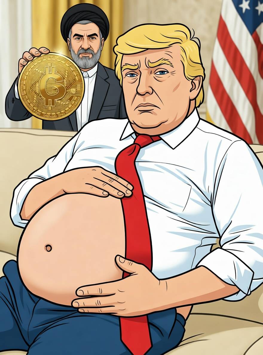 CryptoKing12422's tweet photo. Working on a project that will blow your mind
PUMP TRUMP $PTR
This is the result of iran BLOWING UP Trump out of proportions and they will keep #puming him until he explodes
#PUMPTRUMP https://t.co/fDTanHvmNd