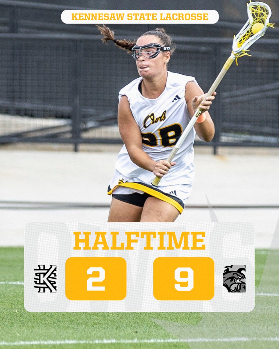 KSUOwlsLAX's tweet image. Work to do at halftime

#WhyNotUs | #HootyHoo 🦉🥍