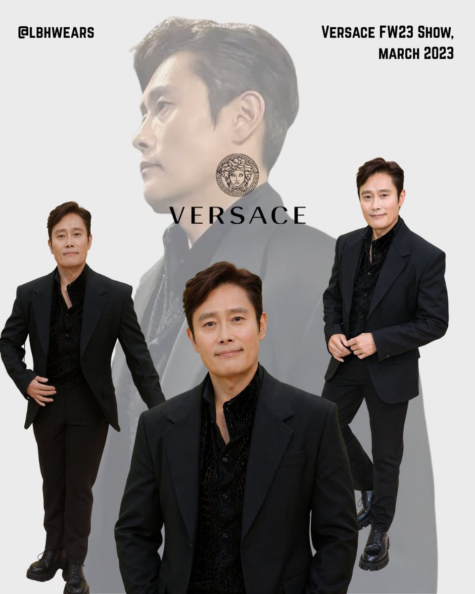lee byung-hun wears 🤎 tweet media