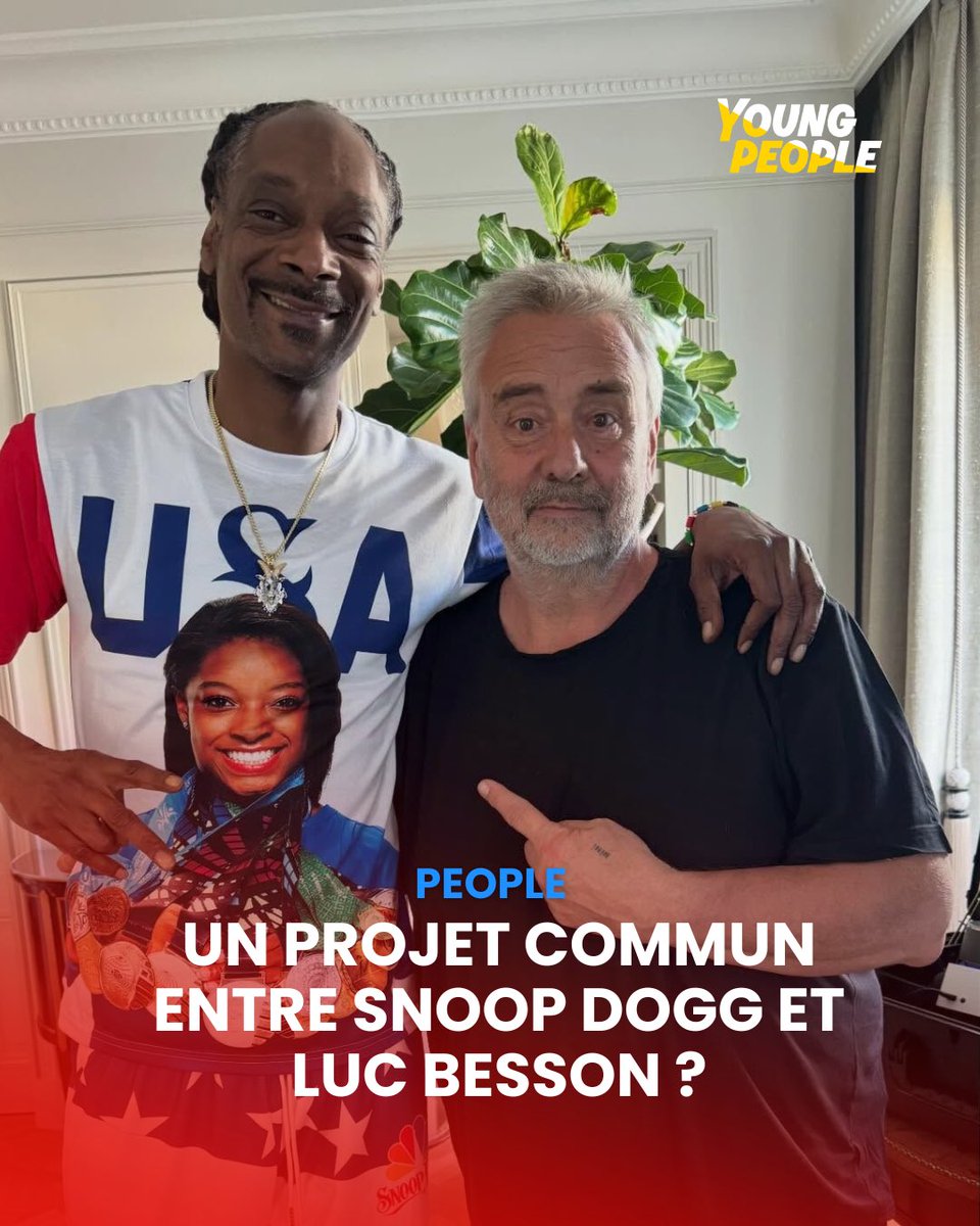 youngpeople_off's tweet image. Surprise en préparation entre #SnoopDogg et #LucBesson ? Un projet commun est évoqué, entre musique et cinéma. Un duo inattendu qui intrigue déjà. 👀

📸 Instagram