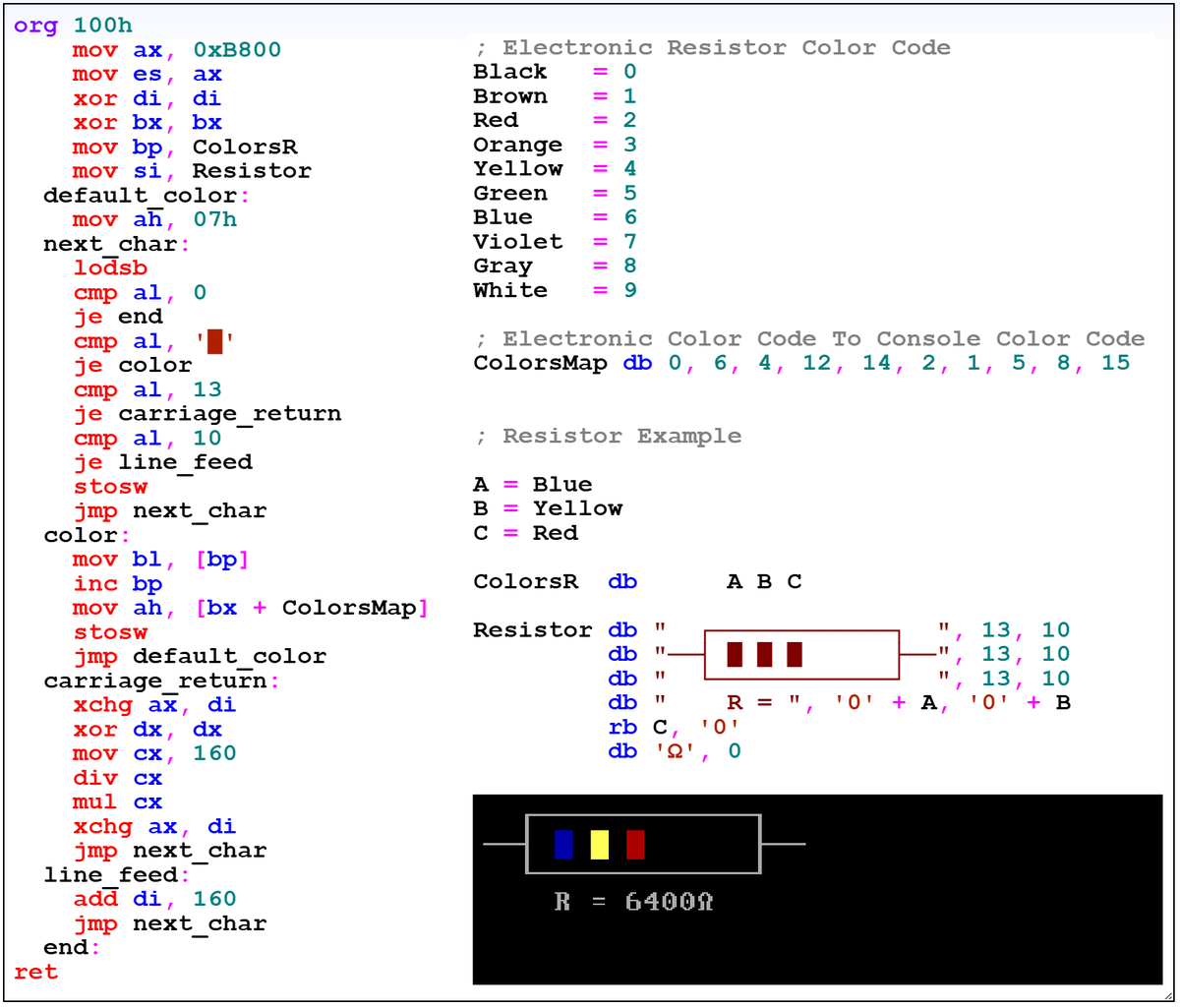 Resistor Color Code in Asm

facebook.com/groups/electro…
