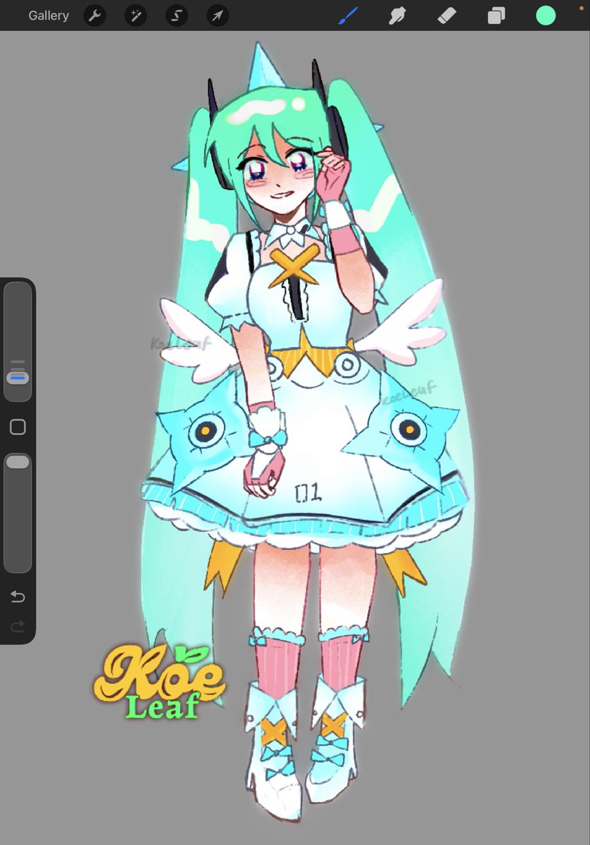 koeleaf's tweet photo. She tastes like mint btw (2/3)

#zzzero #AOD #aria #miku https://t.co/sHgnnufvEX