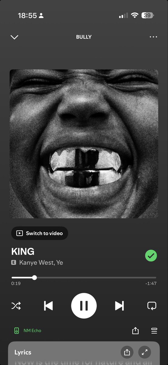 I may be late but wow the new Kanye album is dope.