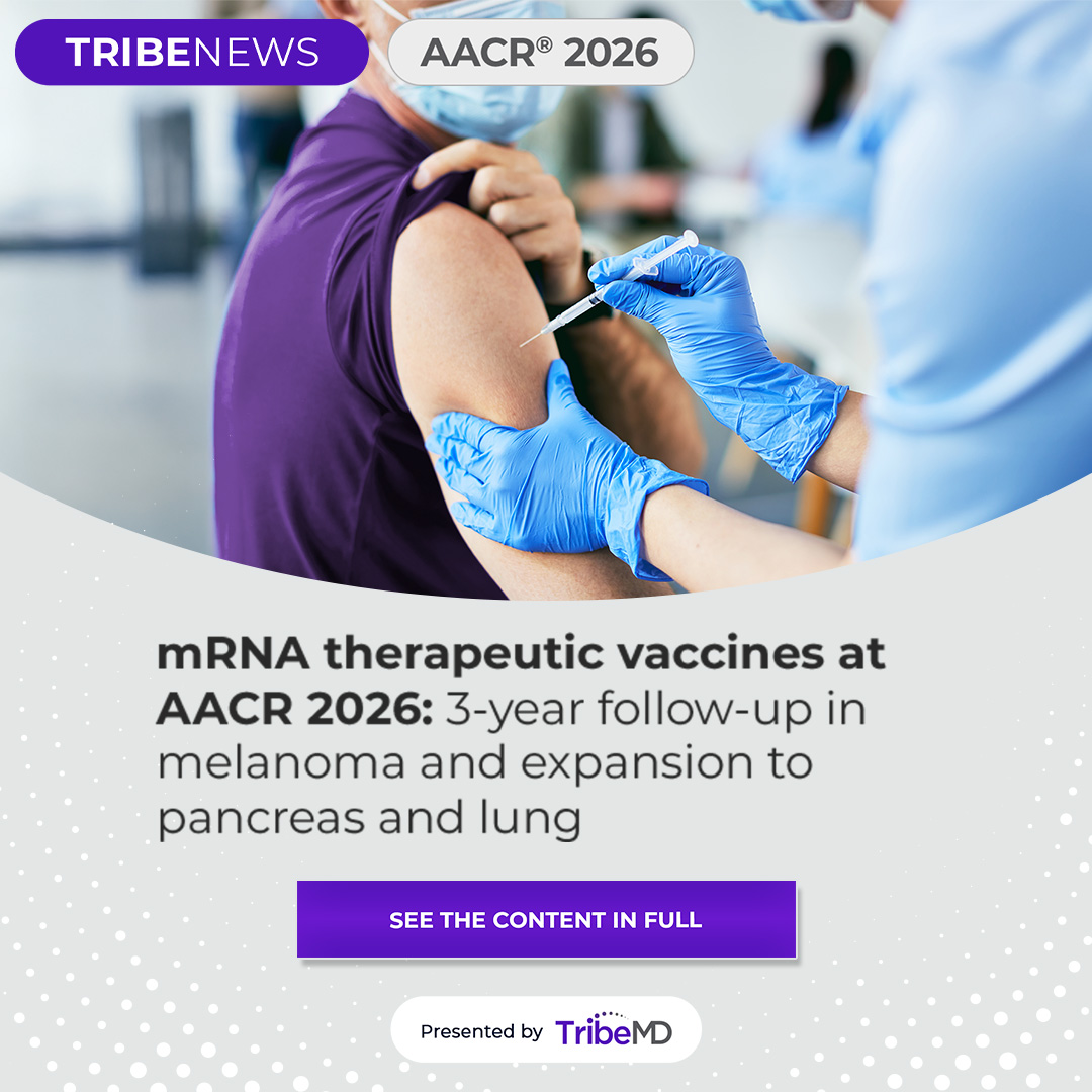 TribeMDUS's tweet photo. Personalized mRNA vaccines are gaining real momentum in oncology.

With a 49% reduction in recurrence risk in melanoma and expansion into challenging tumors like PDAC and NSCLC, AACR 2026 highlights a major step forward for this approach.

🔗 Read the full analysis on our website - https://t.co/WEeD3nsqA6