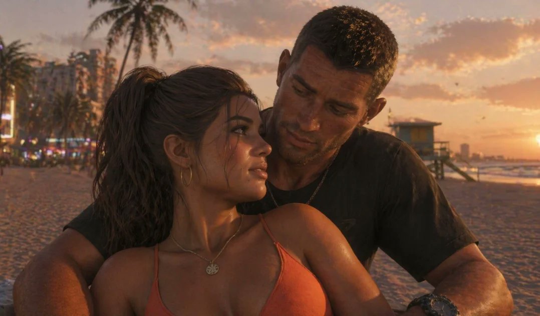 PainkillerH20's tweet image. The love story of Jason and Lucia is going to be a wild love story with a lot of ups and downs🗾🌴🌊🦩🌇🌃✈️🐎 #GTA #GTA6 #GTAVI