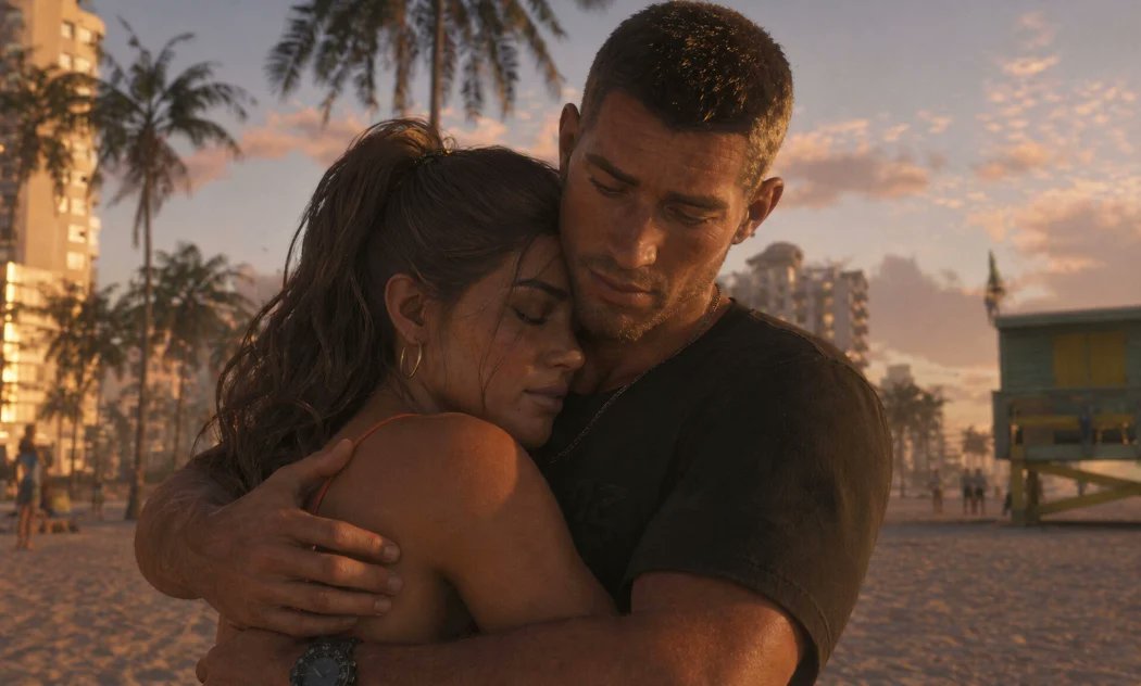 PainkillerH20's tweet image. The love story of Jason and Lucia is going to be a wild love story with a lot of ups and downs🗾🌴🌊🦩🌇🌃✈️🐎 #GTA #GTA6 #GTAVI