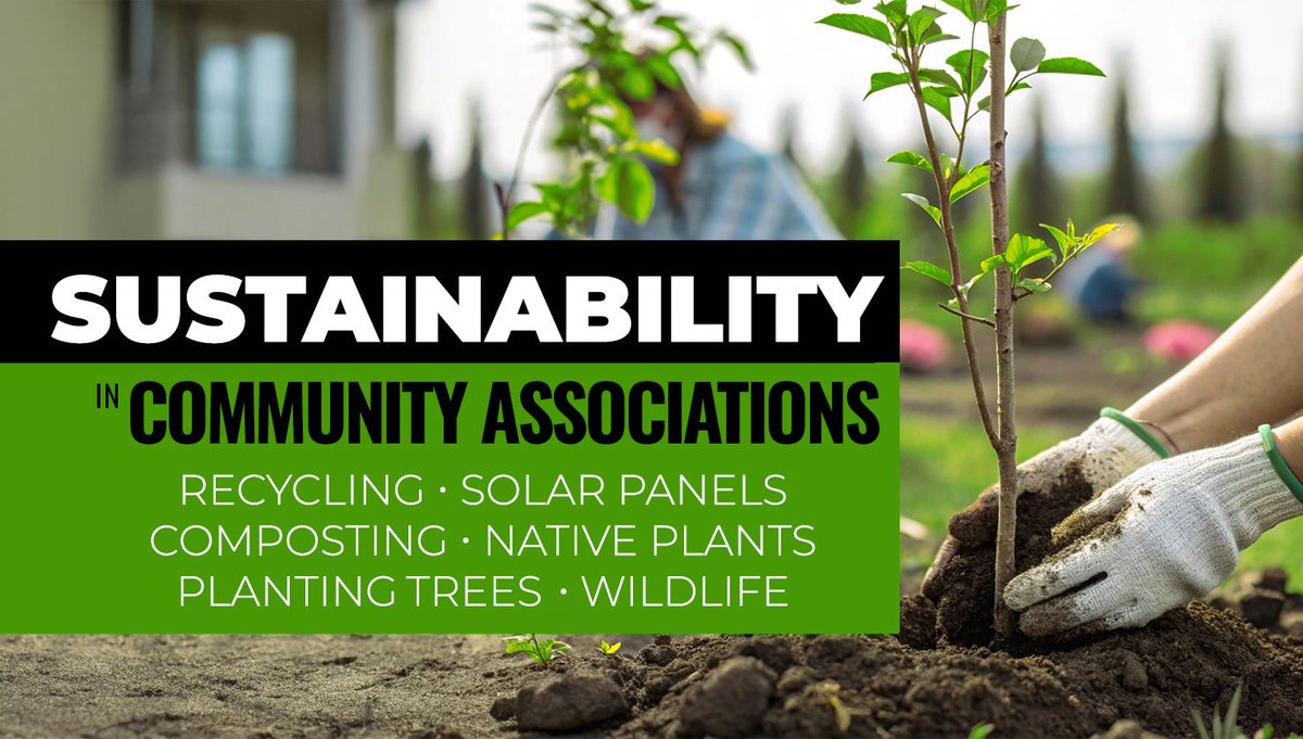 New KSN blog!

- Sustainability in Community Associations
- Recycling Policies &amp; Solar Panels
- Composting &amp; Native Plants
- Right to Dry Laws &amp; More

Read the full article here:

tinyurl.com/mrxr8eud