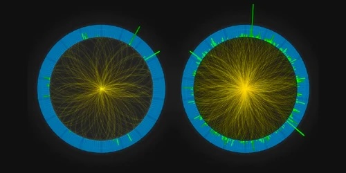 PhysRevLett's tweet image. The @CMSExperiment has found the strongest evidence yet that a quark–gluon-plasma-like medium capable of jet quenching can form in collisions of nuclei as light as oxygen.
Letter: go.aps.org/4tteslR #OpenAccess
PhysMag: go.aps.org/3OAfxcg