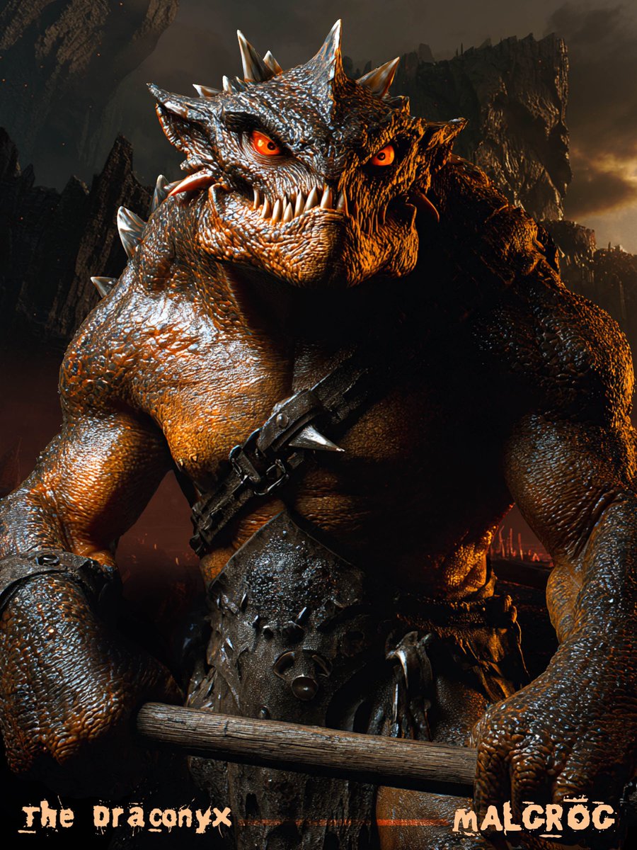 Illustrator0one's tweet image. The Draconyx are towering alien war-beasts, their cold intelligence matched only by a savage, unrelenting ferocity. Each hulking warrior advances with grim purpose, a bio-mechanical force of destruction bred for endless conquest and war. 

#horror #creepy #warriors