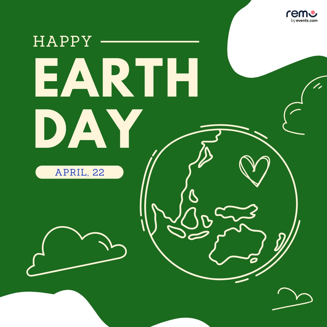 use_remo's tweet image. Every event brings people together.
This Earth Day, let’s bring them closer to the planet too 🌍

From digital-first experiences to thoughtful event choices, small decisions create a bigger impact.

Because connection should go beyond people.

#EarthDay #VirtualEvents #Remo