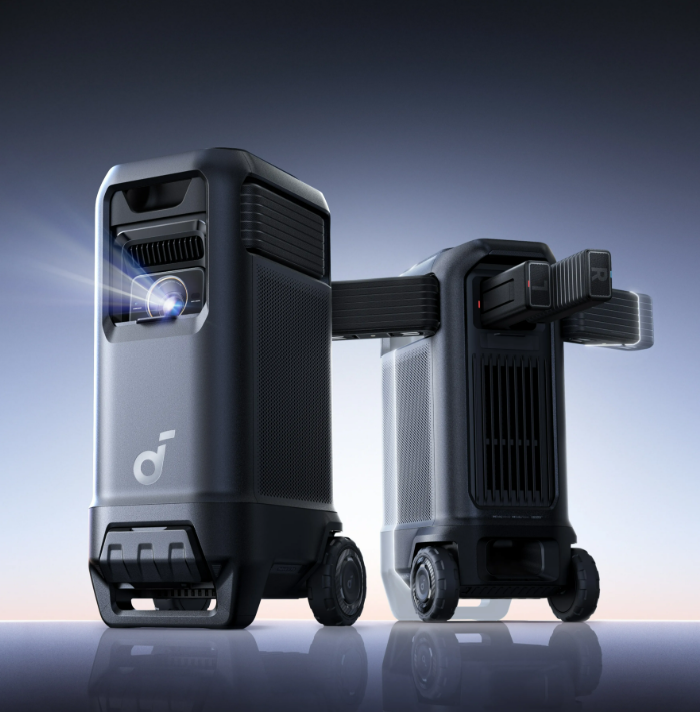 The Anker Nebula X1 Pro incorporates a massive 400-watt, 7.1.4 Dolby ...