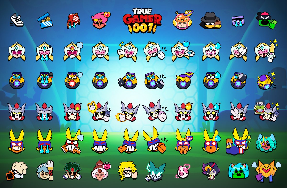 All the pins I worked on this update! ✨❤️‍🔥

#Brawlstars #Brawltalk