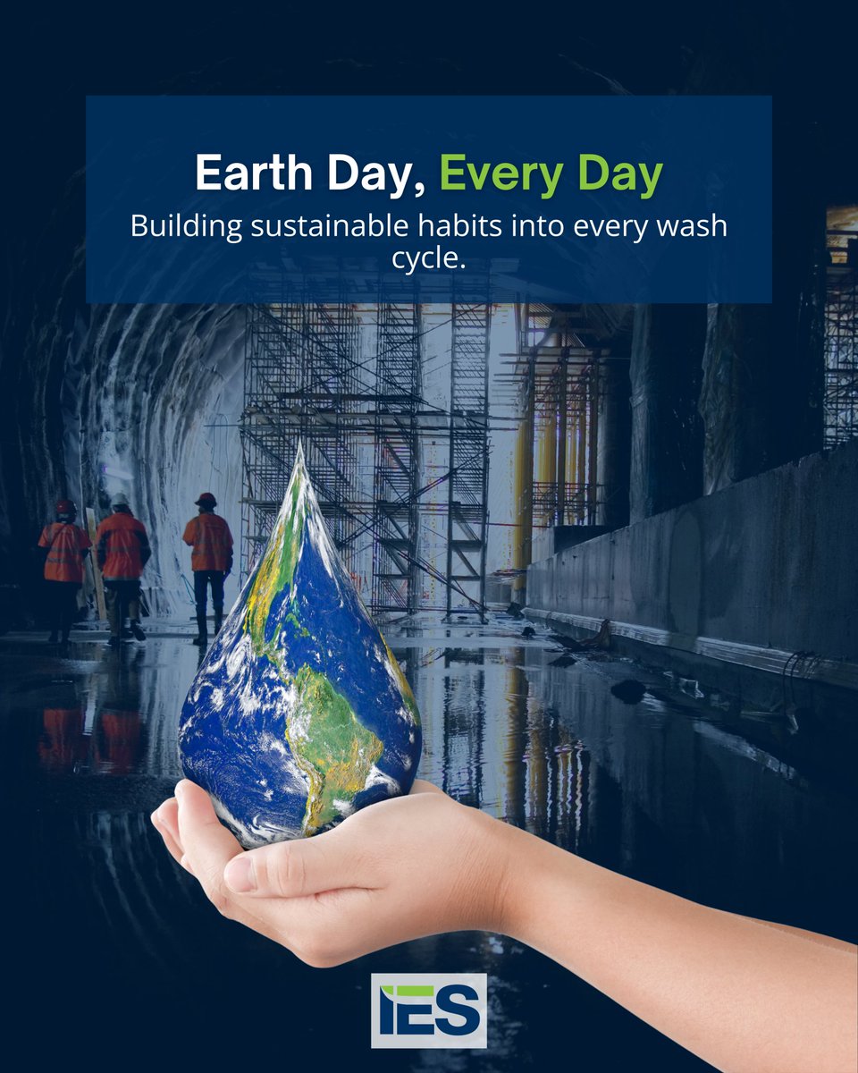neptunewash's tweet image. Every day is Earth daywhen your systems are built for sustainability. Cleaner processes, cleaner outcomes, cleaner future. 🌍

#IES #SustainableEngineering #CleanFuture #SmartConstruction