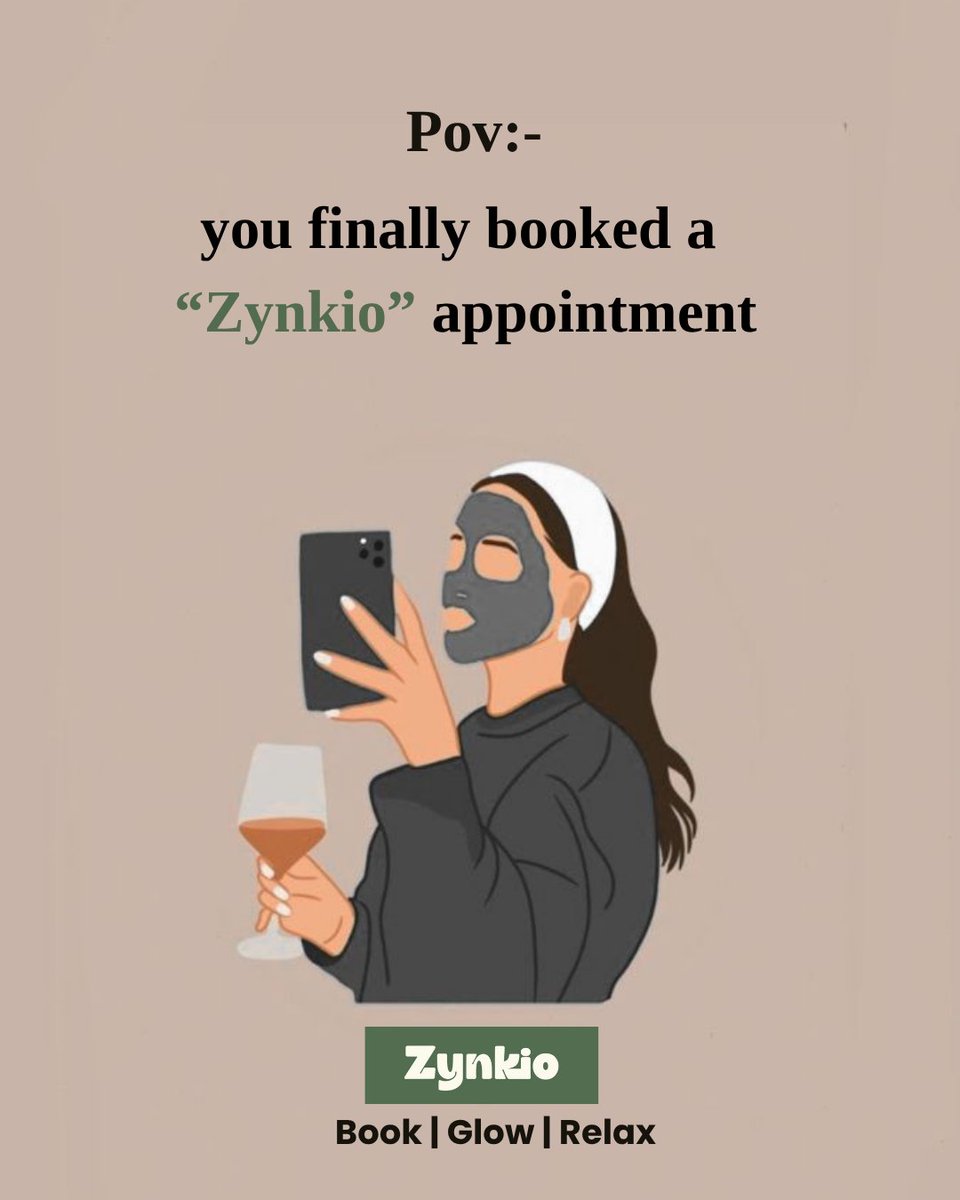 Zynkioofficial's tweet image. When you finally booked an appointment from Zynkio... Life will be sorted.. 💅💕

#Zynkio #Appointment #salon #glowup #beauty