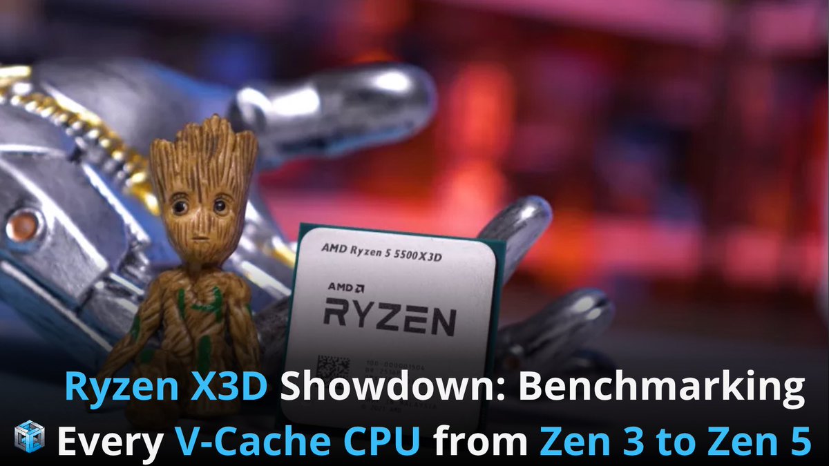 cndt_gg's tweet image. TechSpot benchmarks nine Ryzen X3D CPUs, crowning the 9850X3D as performance king while highlighting the 7500X3D and 5700X3D as the best values for gaming builds.

#CPU #gamingnews #conduit #conduitgaming
